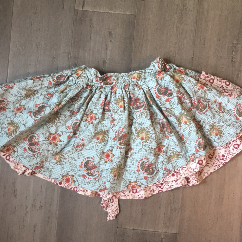 Right bank babies size 2t euc reversible skirt